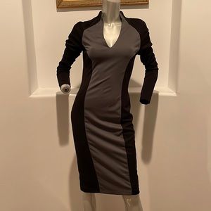 Alexia Admor Body Con Dress color block size S, worn once